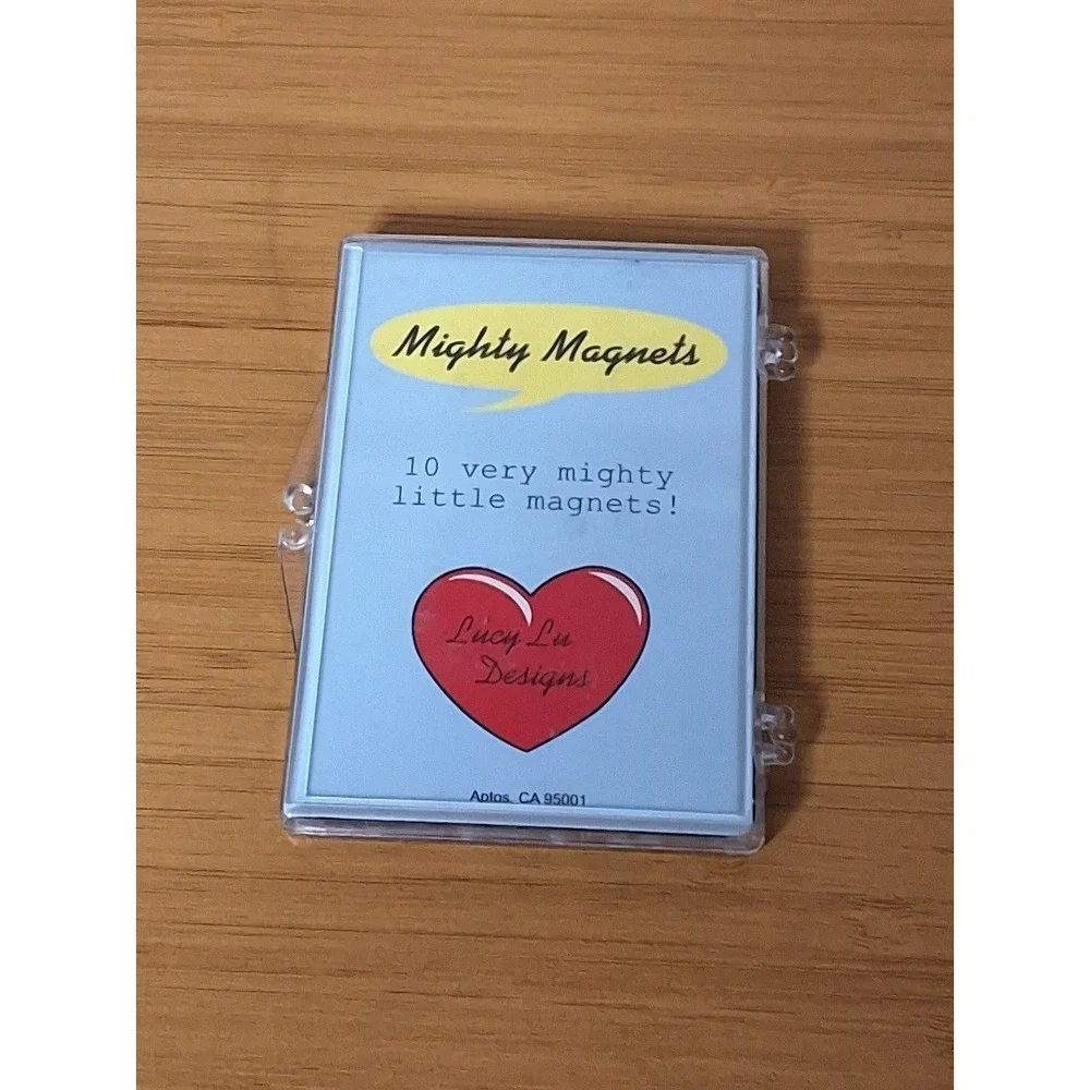 Vintage Mighty Mini Magnets Lucy Lu Designs Doors & Windows With Case GVC